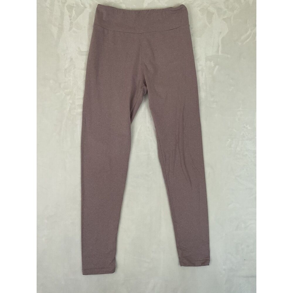 Tuff Athletic Girls Mauve Leggings Size S